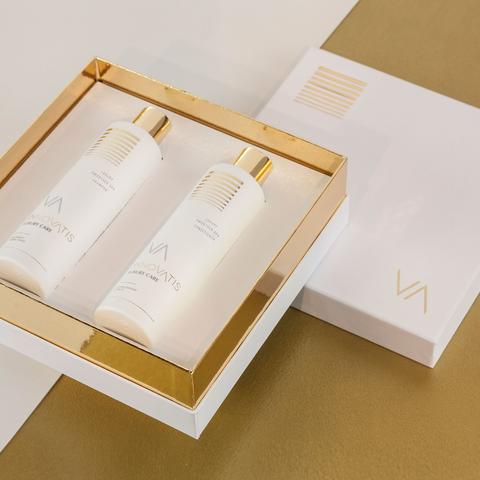 Innovatis - Luxury Smoother Spa Kit - Szampon i Odżywka