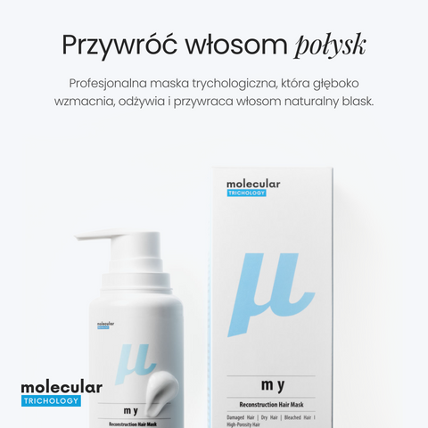 Molecular Trichology - MI Reconstruction Hair Mask - Maska do włosów