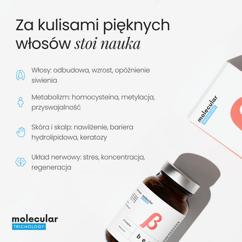 Molecular Trichology - BETA B-complex - Suplement diety